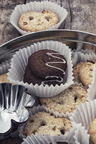 Selbstgebackener Kuchen zum Tee — Stockfoto