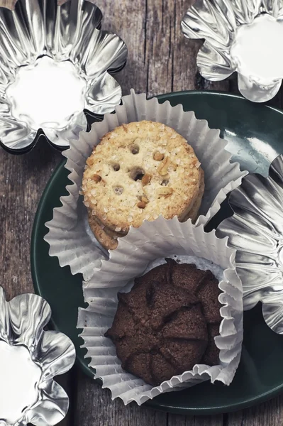 Selbstgebackener Kuchen zum Tee — Stockfoto