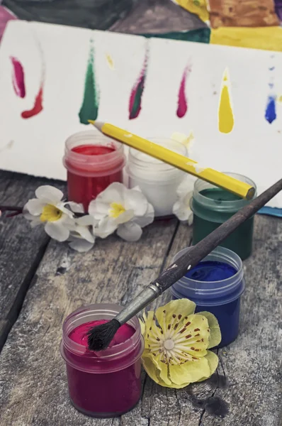 Paint for painting — Stock Photo, Image