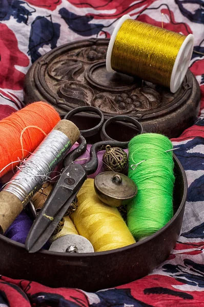 Hulpprogramma's voor het naaien — Stockfoto