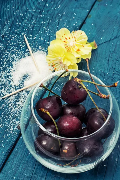 Čerstvé ovoce třešní — Stock fotografie