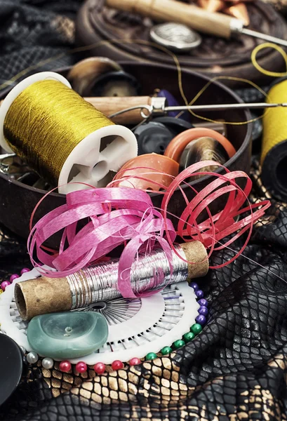 Andere hulpprogramma's voor naaien — Stockfoto