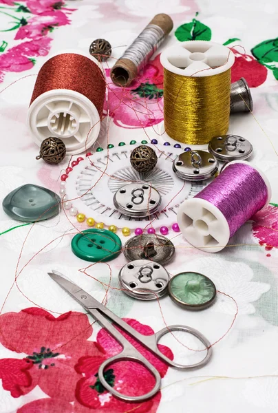 Sewing accessories — Stock Photo, Image