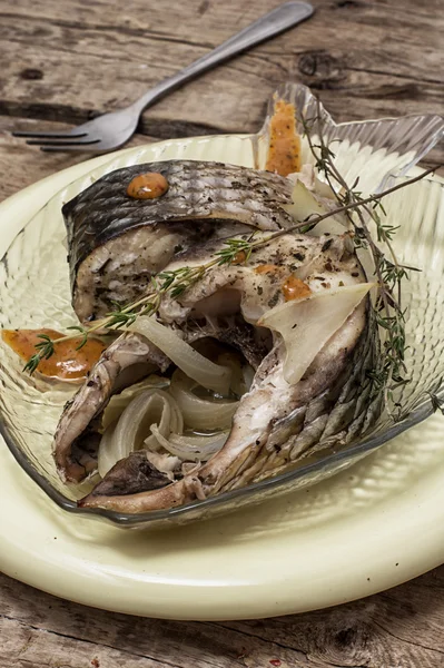 Roasted fish — Stock Image Roasted fish Stock Picture