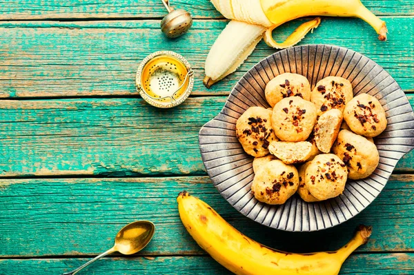 Вкусный Банановый Пирог Печенье — стоковое фото