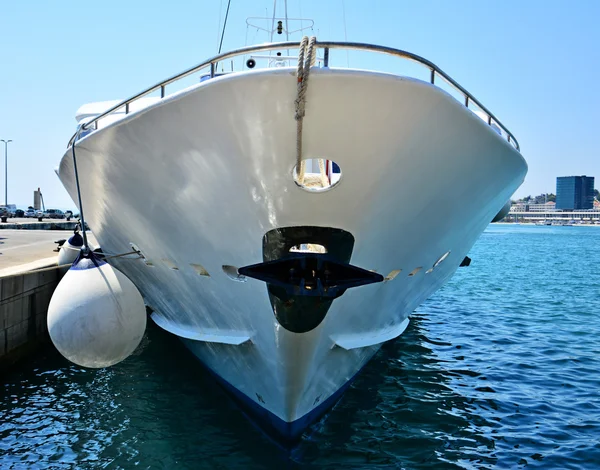 Yacht bow — Stock Photo, Image