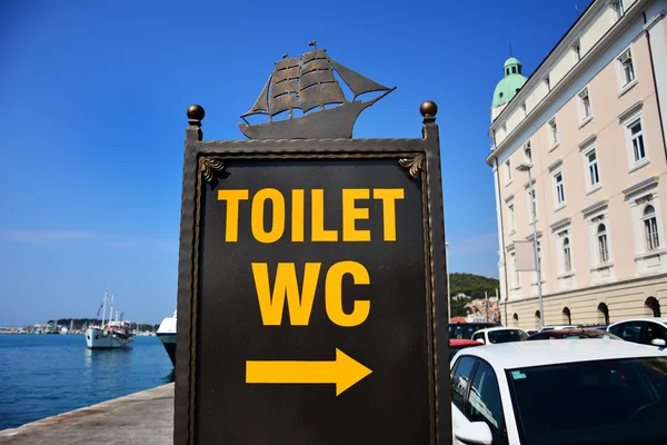 Toilet - WC sign