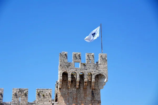 Kamerlengo castle in Trogir, Croatia. - architectural details — Stock Photo, Image