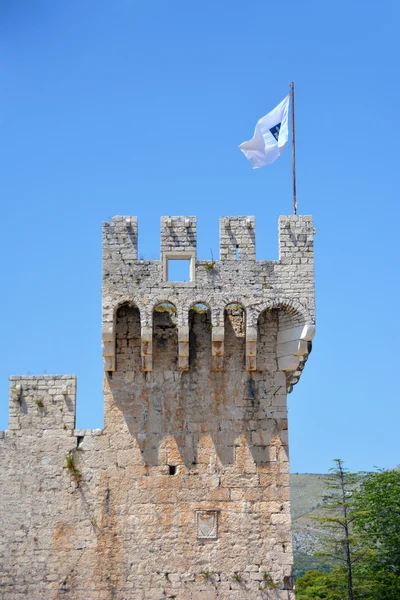 Kamerlengo castle in Trogir, Croatia. - architectural details — Stock Photo, Image