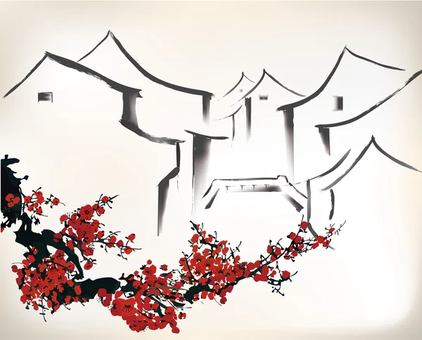 Chinese painting Vector Graphics