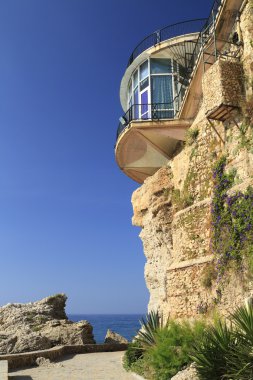 balcon de yakın çekim Nerja'da europa