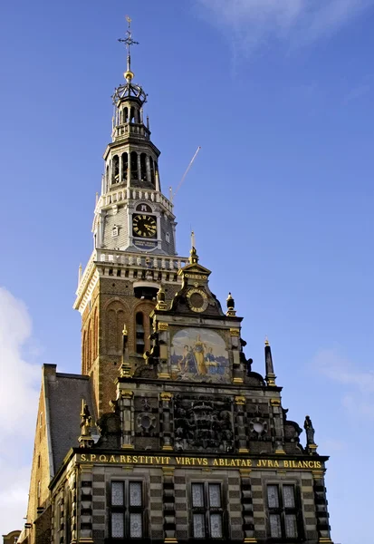 Waag v amersfoort, Nizozemsko — Stock fotografie