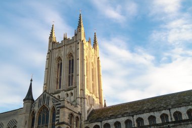 Bury St Edmunds cathedral tower clipart