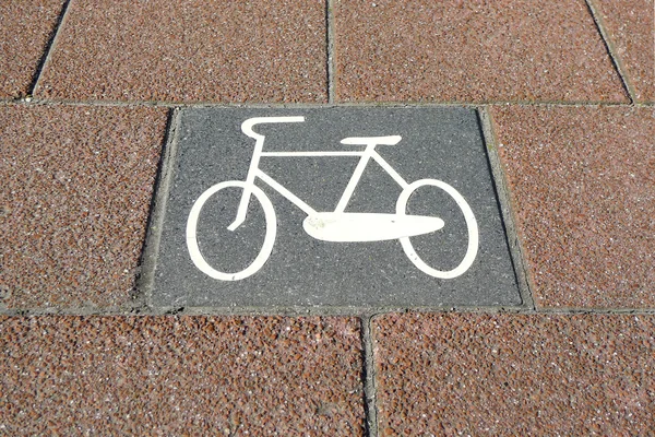 Cykel väg no.2 — Stockfoto