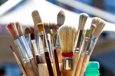 çeşitli Boya fırçaları