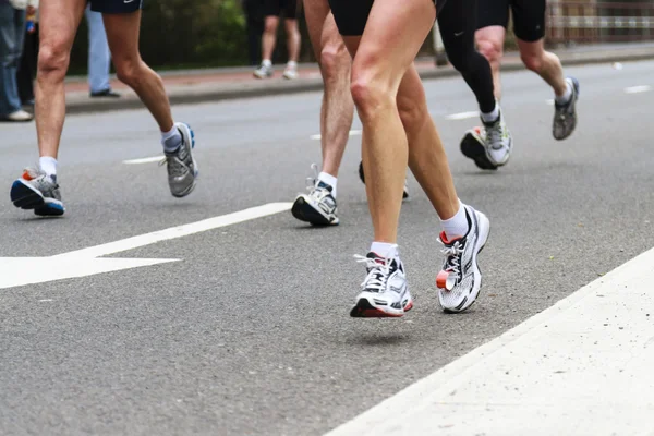 Marathonstrecken — Stockfoto