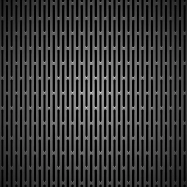 Background with Seamless BLack Carbon Texture — Stock Vector