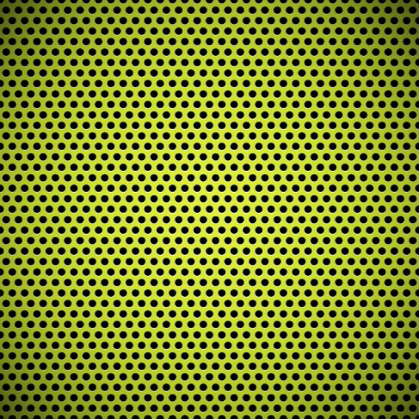 Texture de grille de carbone perforée sans couture Circle — Image vectorielle