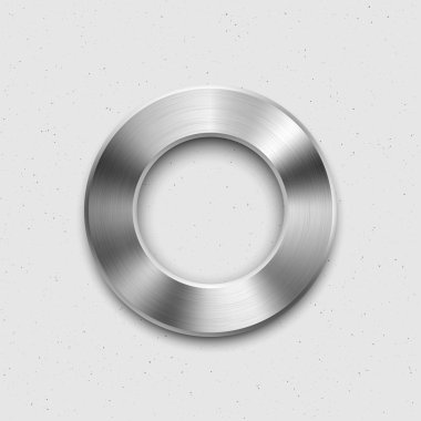 Teknoloji ses düğmesi ile metal doku