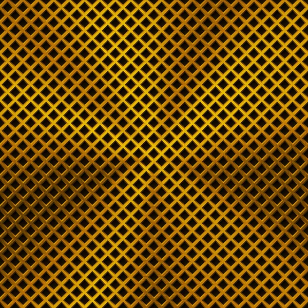Fond avec texture circulaire en métal doré — Image vectorielle
