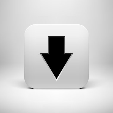 ok ile teknoloji beyaz app simgesi