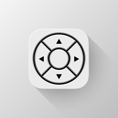 Beyaz teknoloji joystick app simgesi