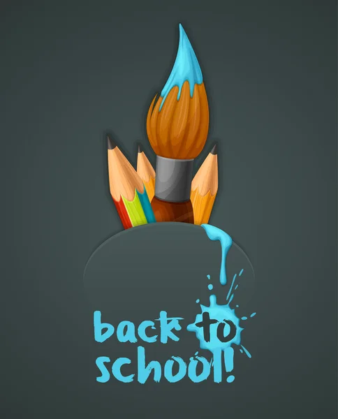 Back to school — Stock Vector