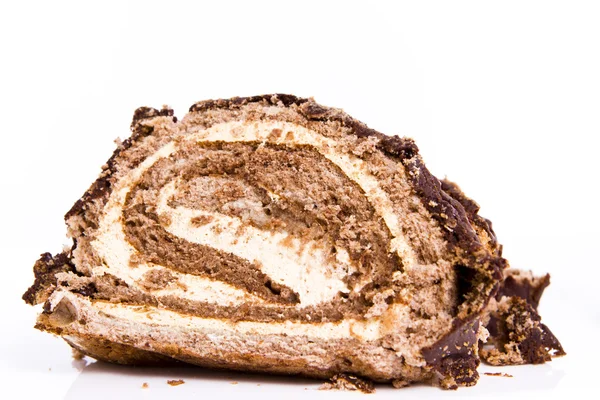 Tort de ciocolată laminat — Fotografie, imagine de stoc