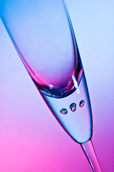 Glass for champagne — Stock Photo, Image