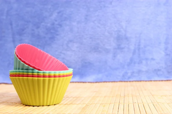 Silicon cake pan — Stock Photo, Image