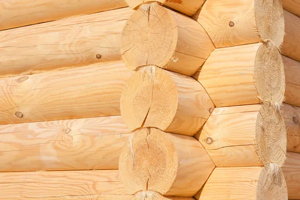 Parete di legno da legno — Foto Stock