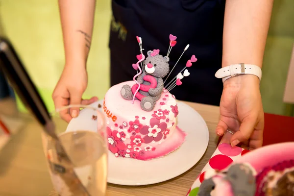 Birthdays cake — Stock Photo, Image