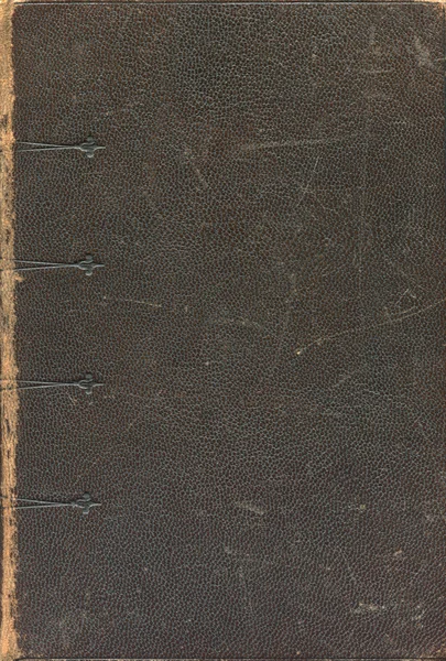 Leather cover of an old book — Stock Photo, Image
