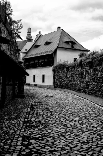 Ulice starého města. Budyšín. Sasko. Německo — Stock fotografie