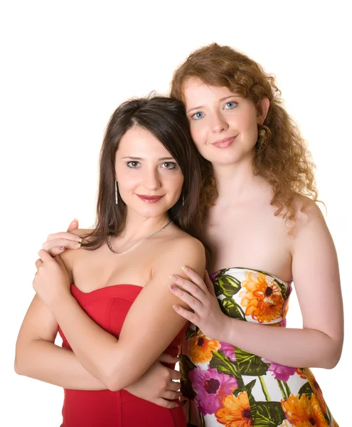 Two beautiful girls — Stock Photo, Image