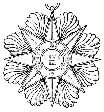 Order of Pius IX (Vatican, 1847). Publication of the book 
