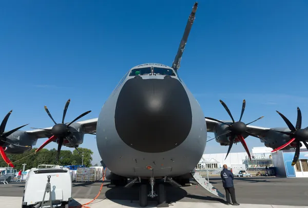 Aeronaves de transporte militar Airbus A400M Atlas — Fotografia de Stock