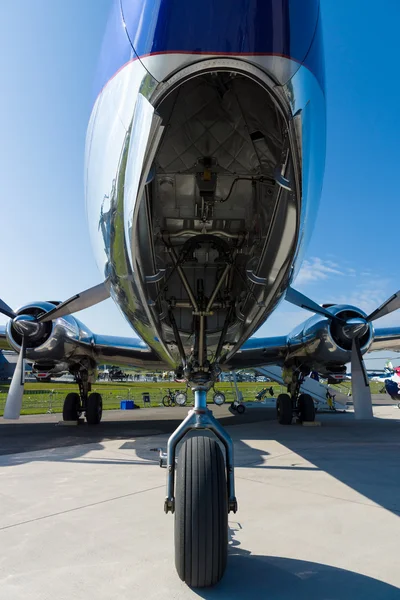 Λεπτομέρεια από το douglas dc-6b — Φωτογραφία Αρχείου