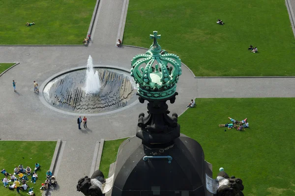 Berlin Cathedral (Berliner Dom). External parts of the cathedral. — Stock Photo, Image