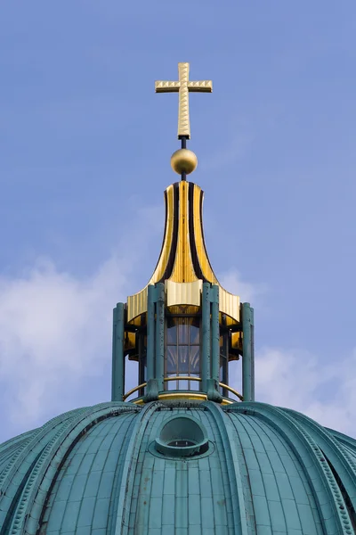 Catedral de Berlim (Berliner Dom). Partes externas da catedral . — Fotografia de Stock