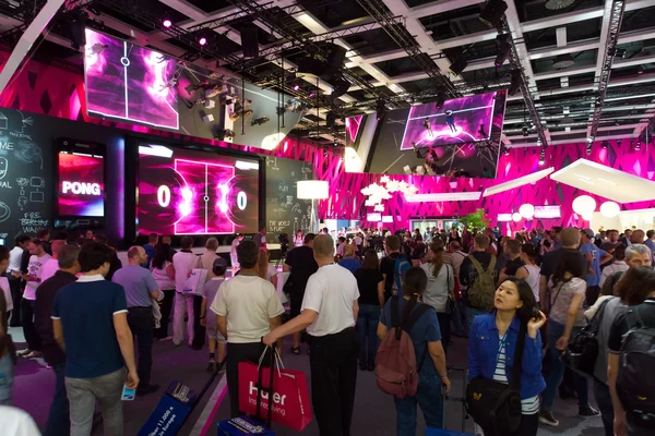 Stand for T-Mobile at IFA 2012 (Consumer Electronics Unlimited) — Stock Photo, Image