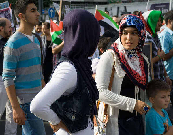 Anti-Israel Demonstration, Berlin — Stock Photo, Image