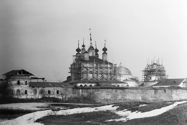 圣三一修道院 belopesotsky — 图库照片
