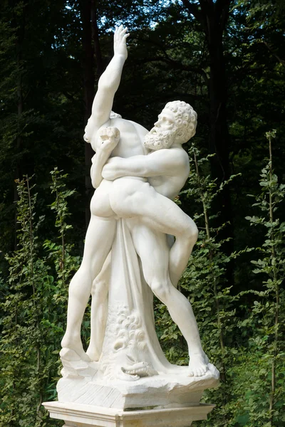 Antiguo parque de esculturas de mármol San Souci. Potsdam. Alemania — Foto de Stock