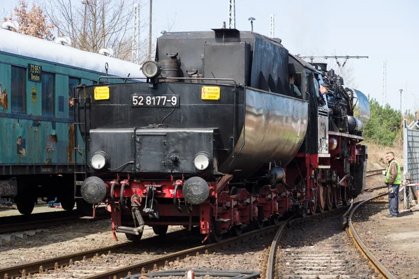 Steam locomotive MBA 14066 (Orenstein & Koppel) — Stock Photo, Image