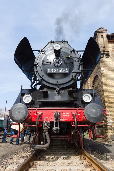 Steam locomotive Borsig 03 2155-4 (Drg klass 03) — Stockfoto