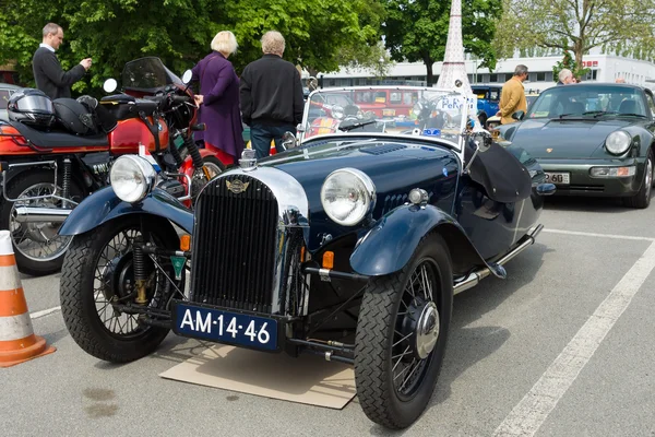 BERLIN - MAIO 11: Carro Morgan, Série F de três rodas, 26th Oldti — Fotografia de Stock