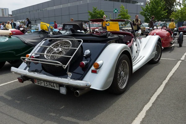 Berlin - 11 Mayıs: araba morgan artı 4, arka görünümü, 26 oldtimer-tag — Stok fotoğraf