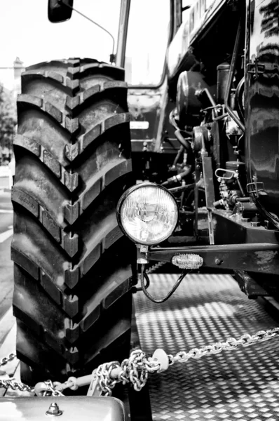 A fragment of a tractor Dutra D4K — Stock Photo, Image