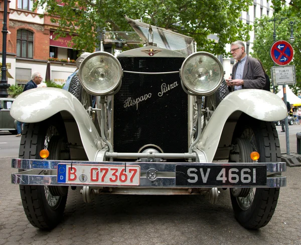 Hispano-suiza h6b mln pensjonat podwójny osłony phaeton 1924 — Zdjęcie stockowe